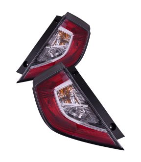 Tail Light Set For 17-21 Honda Civic