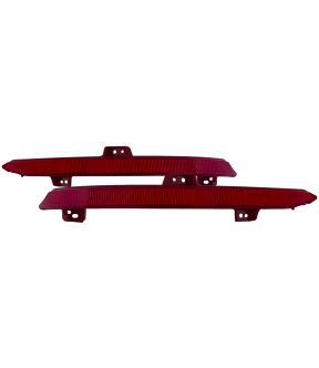 Reflector Set For 18-22 Honda Accord; CAPA Certified