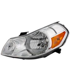 Left Driver Side Headlight For 07-13 Suzuki SX4; CAPA Certified