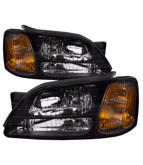 Headlight Set For 03-06 Subaru Baja, 00-04 Subaru Legacy