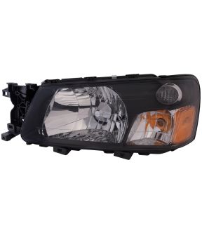 Right Passenger Side Headlight For 05 Subaru Forester; CAPA Certified