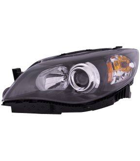 Left Driver Side Headlight For 08-11 Subaru Impreza; CAPA Certified