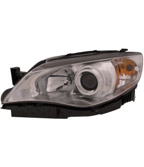 Left Driver Side Headlight For 12-14 Subaru Impreza; CAPA Certified