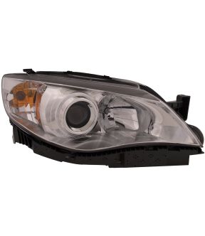 Right Passenger Side Headlight For 12-14 Subaru Impreza; CAPA Certified