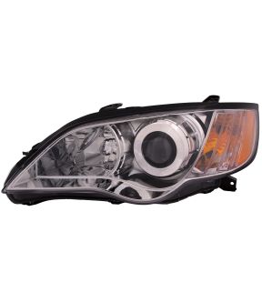 Left Driver Side Headlight For 08-09 Subaru Legacy; CAPA Certified