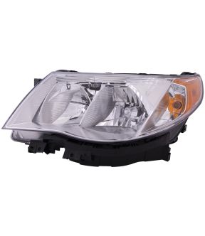 Left Driver Side Headlight For 09-13 Subaru Forester; CAPA Certified