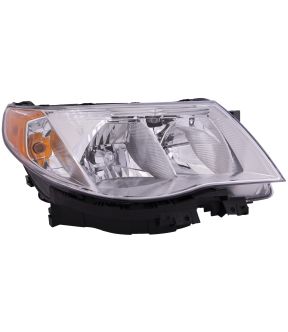 Right Passenger Side Headlight For 09-13 Subaru Forester; CAPA Certified