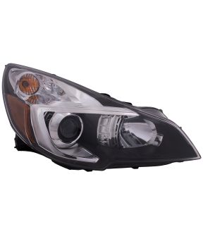 Right Passenger Side Headlight For 13-14 Subaru Legacy, 13-14 Subaru Outback; CAPA Certified