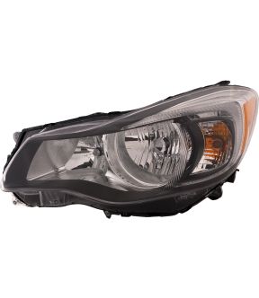 Left Driver Side Headlight For 12-13 Subaru Impreza, 13-14 Subaru XV Crosstrek; CAPA Certified