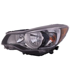 Left Driver Side Headlight For 15-16 Subaru Impreza; CAPA Certified