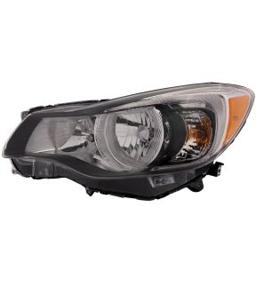 Left Driver Side Headlight For 12-13 Subaru Impreza, 13-14 Subaru XV Crosstrek