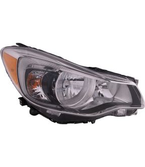 Right Passenger Side Headlight For 16-17 Subaru Crosstrek; CAPA Certified