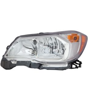 Left Driver Side Headlight For 14-16 Subaru Forester; CAPA Certified