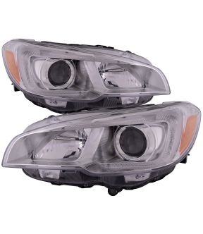 Headlight Set For 15-21 Subaru WRX; CAPA Certified