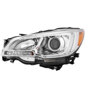 Left Driver Side Headlight For 15-17 Subaru Legacy; CAPA Certified