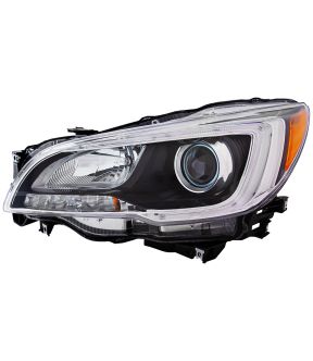 Left Driver Side Headlight For 15-17 Subaru Legacy, 15-17 Subaru Outback; CAPA Certified