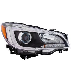 Right Passenger Side Headlight For 15-17 Subaru Legacy, 15-17 Subaru Outback; CAPA Certified