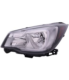 Left Driver Side Headlight For 17-18 Subaru Forester; CAPA Certified