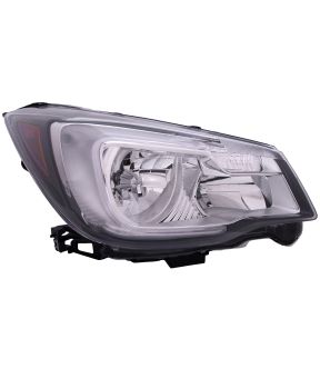 Right Passenger Side Headlight For 17-18 Subaru Forester; CAPA Certified