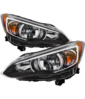 Headlight Set For 17-21 Subaru Impreza; CAPA Certified