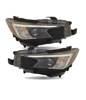 Headlight Set For 22-24 Subaru WRX; CAPA Certified
