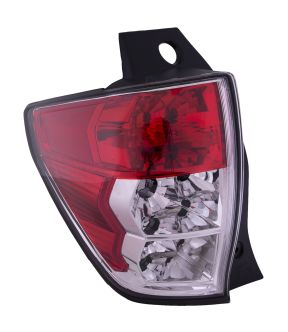Left Driver Side Tail Light For 09-13 Subaru Forester; CAPA Certified