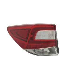 Left Driver Side Tail Light For 17-23 Subaru Impreza; CAPA Certified