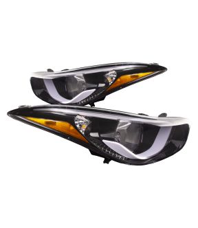 Headlight Set For 14-16 Hyundai Elantra