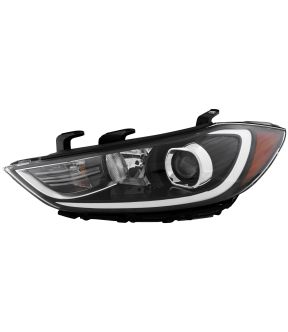 Left Driver Side Headlight For 17-18 Hyundai Elantra