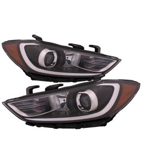Headlight Set For 17-18 Hyundai Elantra
