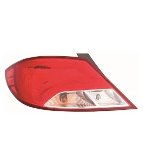 Left Driver Side Tail Light For 15-17 Hyundai Accent; CAPA Certified