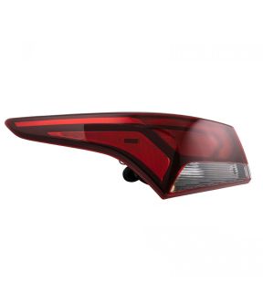 Left Driver Side Tail Light For 18-22 Hyundai Accent; CAPA Certified