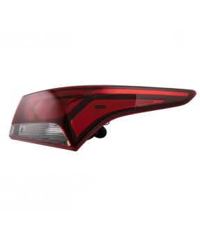 Right Passenger Side Tail Light For 18-22 Hyundai Accent; CAPA Certified