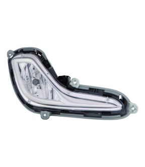 Right Passenger Side Fog Light For 12-17 Hyundai Accent; CAPA Certified