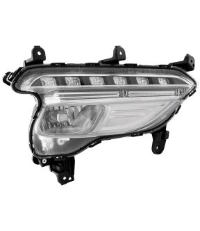 Right Passenger Side Fog Light For 17-18 Hyundai Santa Fe Sport; CAPA Certified