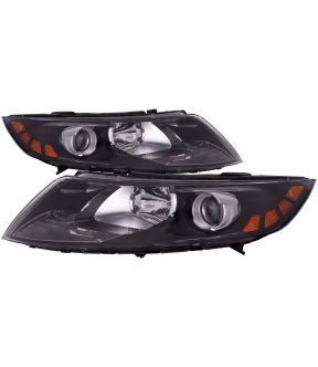 Headlight Set For 12-13 Kia Optima; CAPA Certified