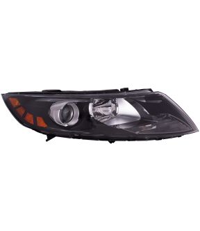 Right Passenger Side Headlight For 12-13 Kia Optima; CAPA Certified