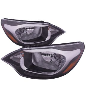 Headlight Set For 12-17 Kia Rio
