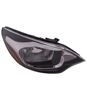 Right Passenger Side Headlight For 12-16 Kia Rio; CAPA Certified