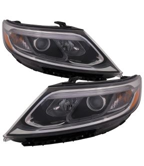 Headlight Set For 14-15 Kia Sorento; CAPA Certified