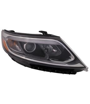 Right Passenger Side Headlight For 14-15 Kia Sorento; CAPA Certified