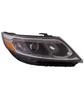 Right Passenger Side Headlight For 14-15 Kia Sorento; CAPA Certified