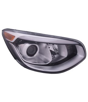 Right Passenger Side Headlight For 14-16 Kia Soul; CAPA Certified