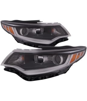 Headlight Set For 16-18 Kia Optima