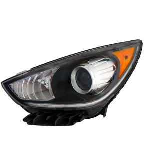 Left Driver Side Headlight For 17-19 Kia Niro; CAPA Certified