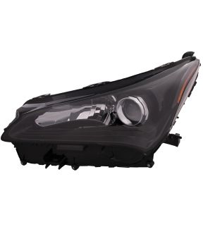 Left Driver Side Headlight For 15-17 Lexus NX200t; CAPA Certified