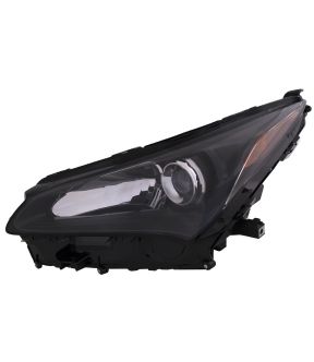 Left Driver Side Headlight For 15-17 Lexus NX200t, 15-17 Lexus NX300h; CAPA Certified