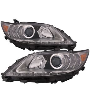 Headlight Set For 13-15 Lexus ES300h, 13-15 Lexus ES350; CAPA Certified