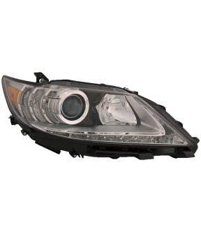 Right Passenger Side Headlight For 13-15 Lexus ES300h, 13-15 Lexus ES350; CAPA Certified