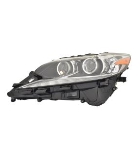 Left Driver Side Headlight For 16-17 Lexus ES300h, 16-17 Lexus ES350; CAPA Certified